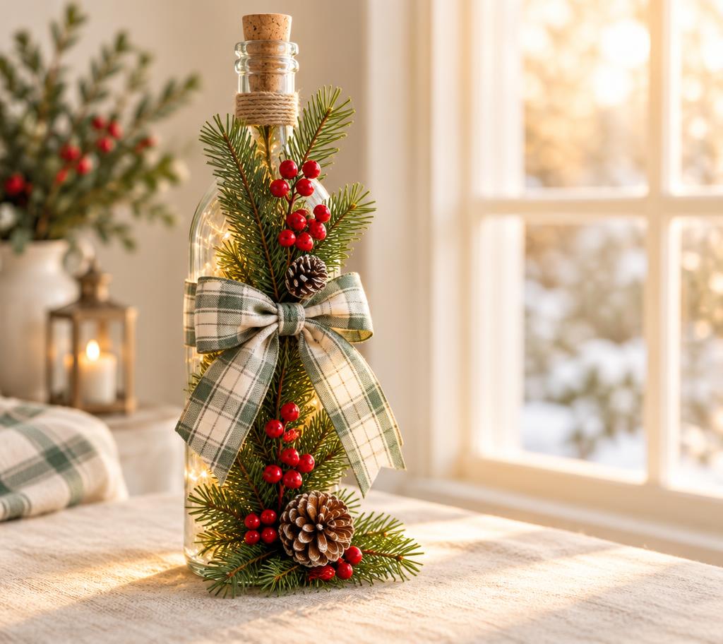 Winter Pine Bottle